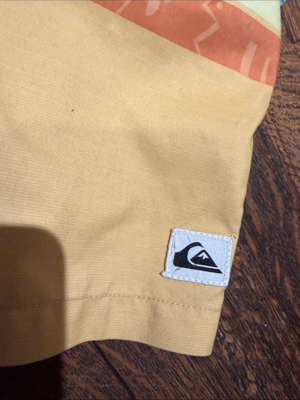 Quiksilver striped with drawstring Kids Swim Shorts size 6 - Picture 4 of 8